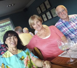 Marion Johnson, Sue Waller & Lewis Wilman